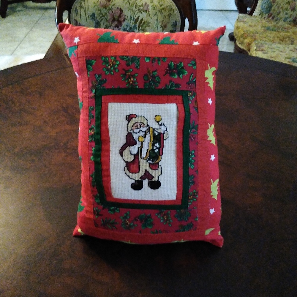 Santa the Drummer Cushion